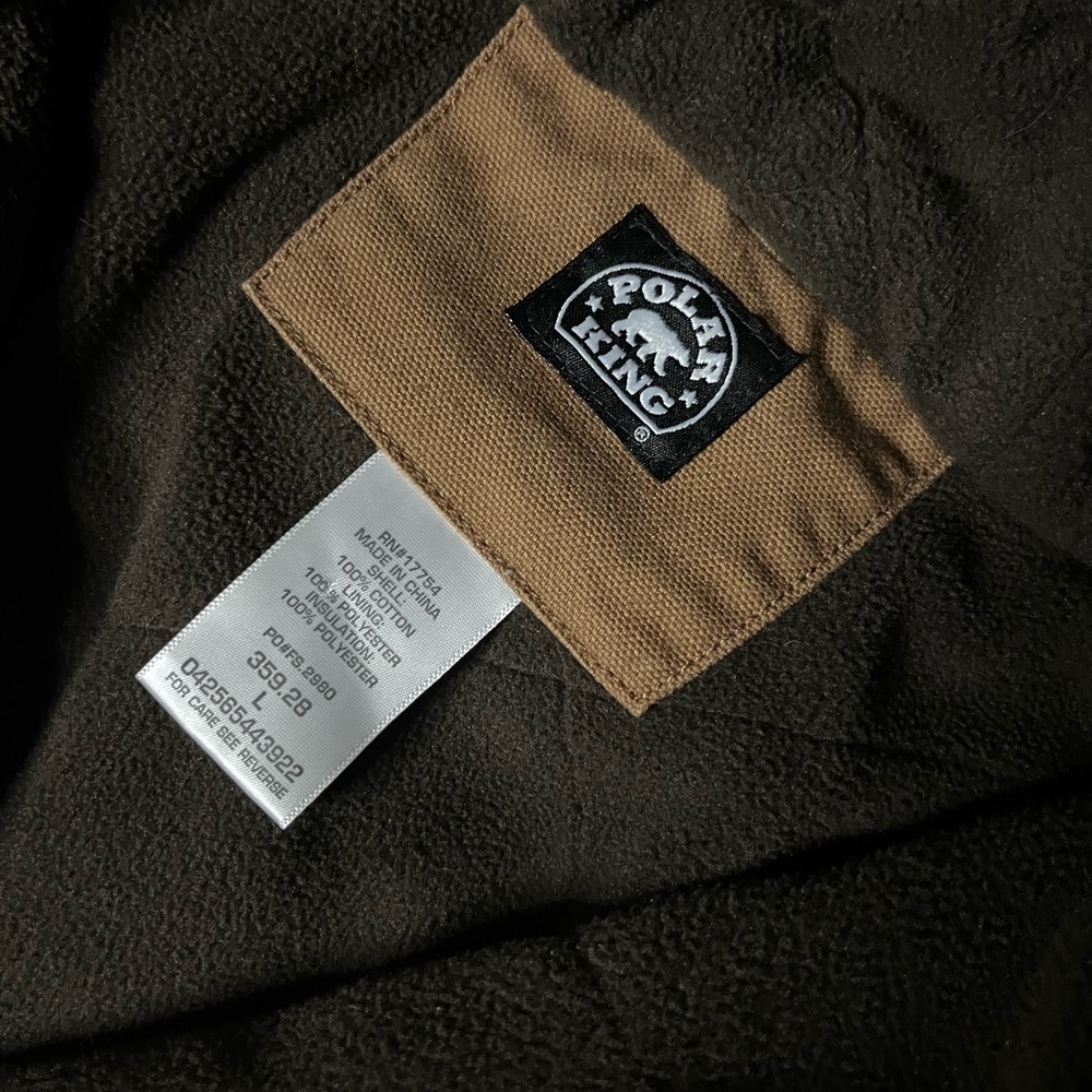 Brown work jacket - Picture 2 of 4